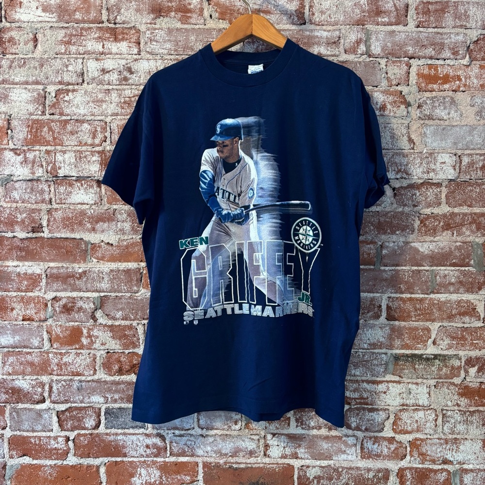Seattle Mariners Navy Graphic T-Shirt